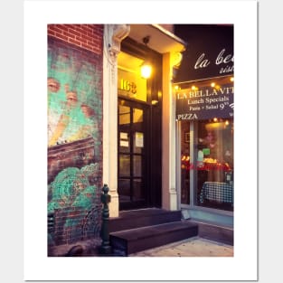 Italian Restaurant Little Italy Manhattan New York City Posters and Art